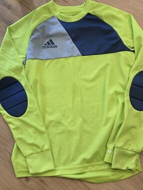 Adidas Neon Lime Goalkeeper Long Sleeve Jersey